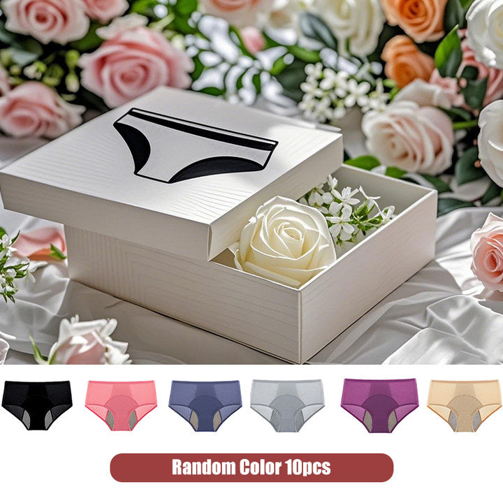 ⏳LAST DAY SALE: £8.99 FOR 3 PACKS!!🔥Women's Plus Size Cotton High Waisted Briefs 3-Pack