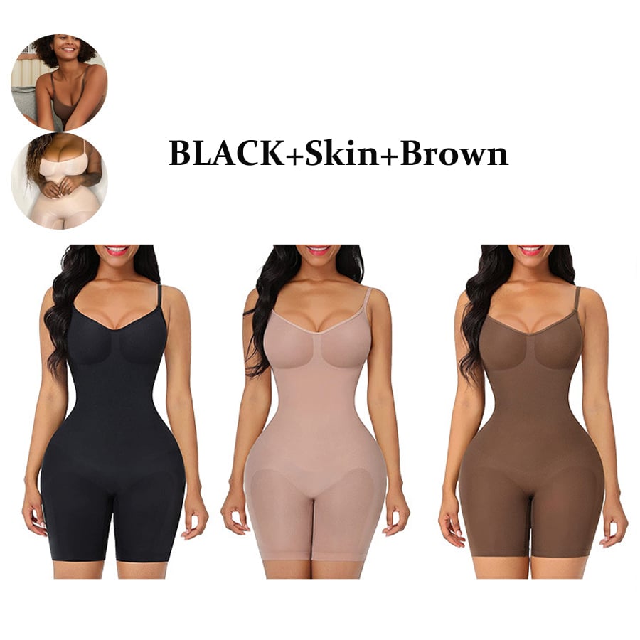 🔥LAST DAY SALE: ONLY ￡9.99!!🔥Tummy Control Seamless Butt-Lifting Bodysuit – Bathroom-Friendly Snap Design