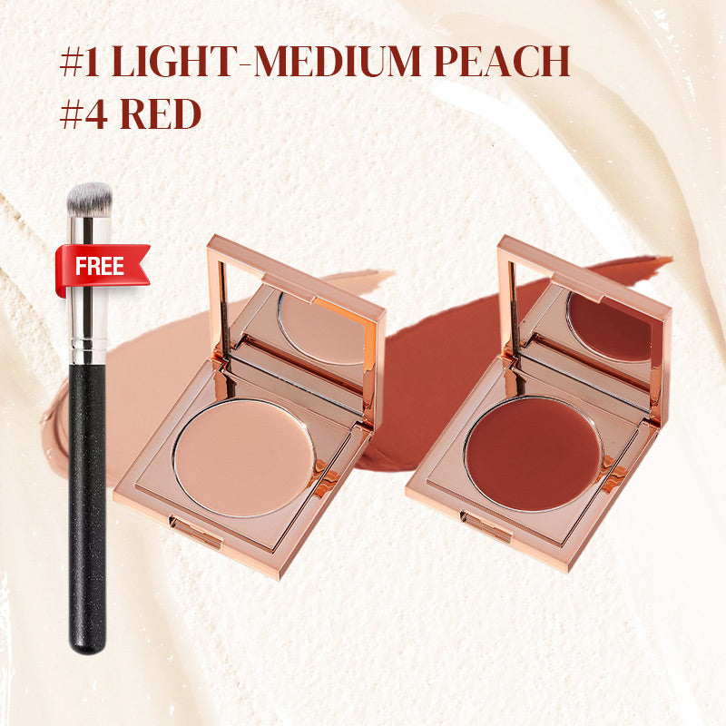 💜BUY 1 GET 1 FREE +Free High-Quality Brush!!💡✨Colored Clay Undereye Corrector