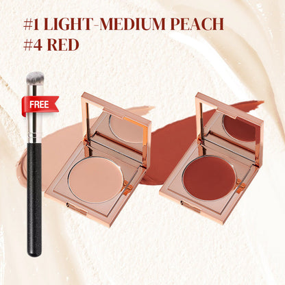 💜BUY 1 GET 1 FREE +Free High-Quality Brush!!💡✨Colored Clay Undereye Corrector