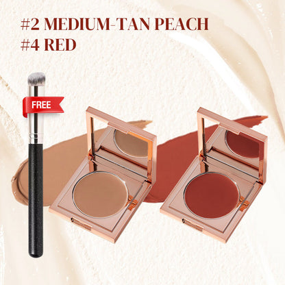 💜BUY 1 GET 1 FREE +Free High-Quality Brush!!💡✨Colored Clay Undereye Corrector