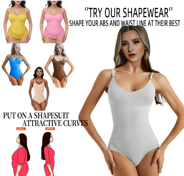 ⏰Historically lowest price:£8.99💥🔥SNATCHED SHAPEWEAR BODYSUIT