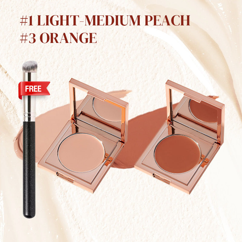 💜BUY 1 GET 1 FREE +Free High-Quality Brush!!💡✨Colored Clay Undereye Corrector