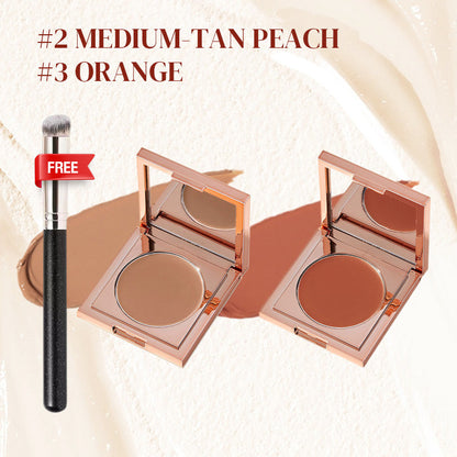 💜BUY 1 GET 1 FREE +Free High-Quality Brush!!💡✨Colored Clay Undereye Corrector