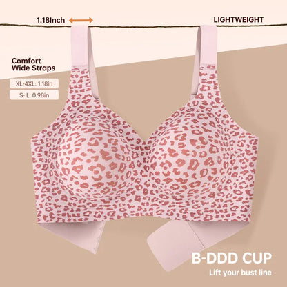 ⏳LAST DAY SALE ONLY ￡11.99!!!!💕GRACE Women Jelly Bras Wirefree Full Coverage No Underwire Everyday Bras Comfortable Wireless Padded Tshirt Bra