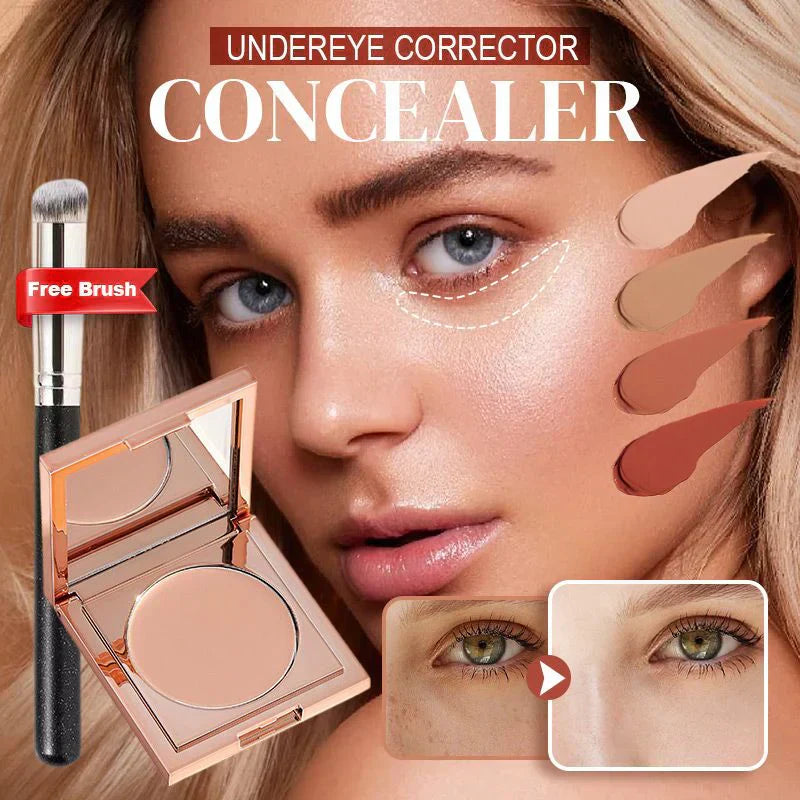 💜BUY 1 GET 1 FREE +Free High-Quality Brush!!💡✨Colored Clay Undereye Corrector