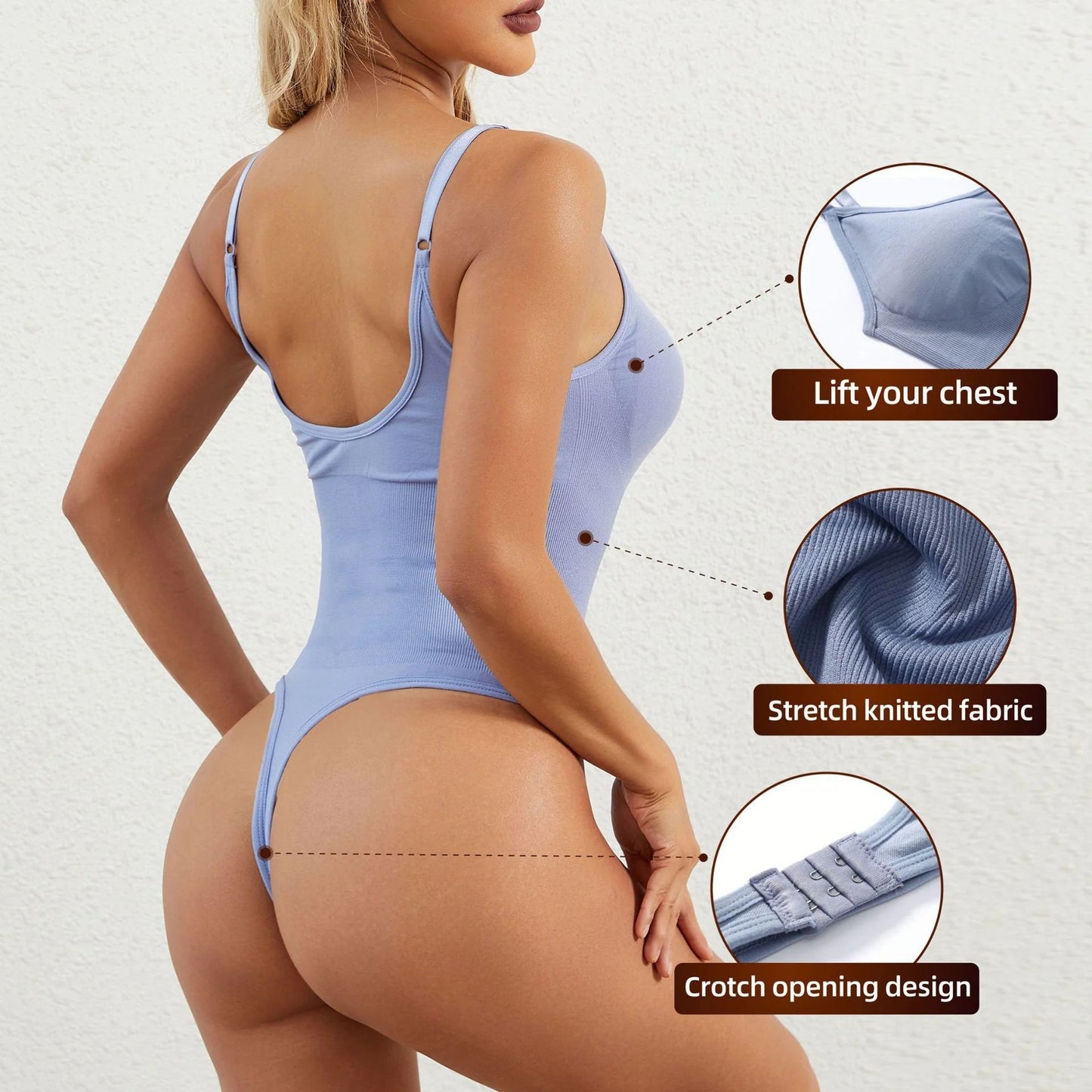 ⏰Historically lowest price:£8.99💥🔥SNATCHED SHAPEWEAR BODYSUIT