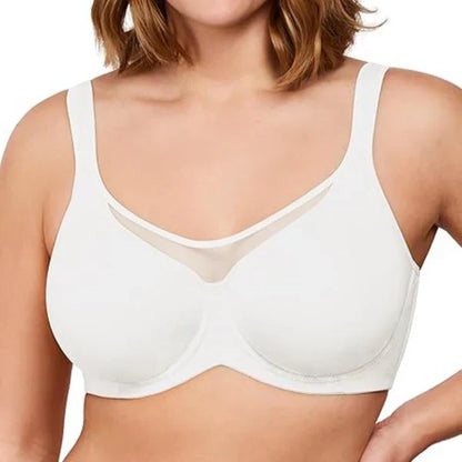 ⏳Last Day Special Price £7.99💐2026 NEW Minimizer Support Bra for Women✨Lifts & Shapes • 🙅‍♀️ No Side Spillage • 🤗 Wide Comfort Straps • 🌿 All-Day Support