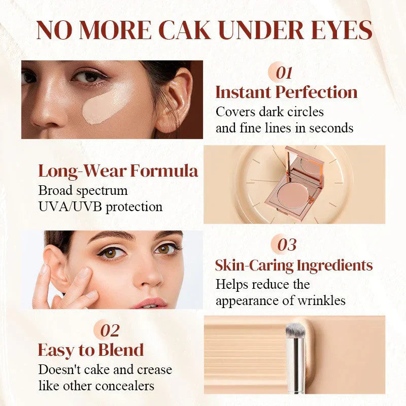 💜BUY 1 GET 1 FREE +Free High-Quality Brush!!💡✨Colored Clay Undereye Corrector