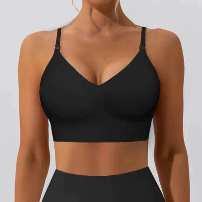 🏆Last Day Sale ONLY ￡7.99!!🔥Ellis Intimates™🇬🇧Seamless Wire-Free Low-Back Support Bra👙