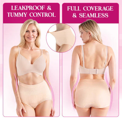 💥LAST DAY SALE 70% OFF💞Leakproof High-Waist Tummy-Control Butt-Lifting Panties