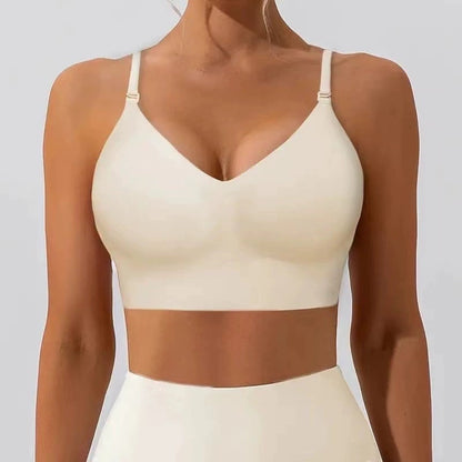 🏆Last Day Sale ONLY ￡7.99!!🔥Ellis Intimates™🇬🇧Seamless Wire-Free Low-Back Support Bra👙