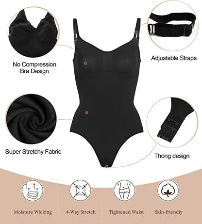⏰Historically lowest price:£8.99💥🔥SNATCHED SHAPEWEAR BODYSUIT
