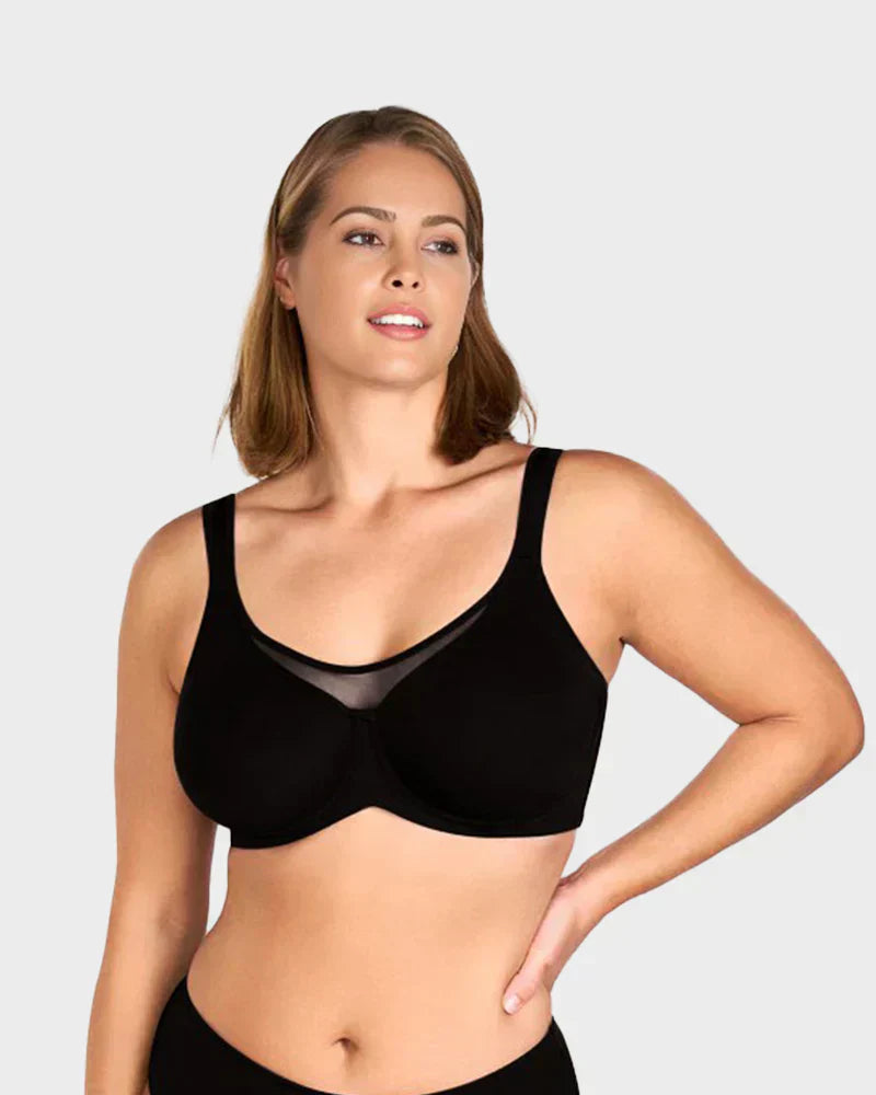⏳Last Day Special Price £7.99💐2026 NEW Minimizer Support Bra for Women✨Lifts & Shapes • 🙅‍♀️ No Side Spillage • 🤗 Wide Comfort Straps • 🌿 All-Day Support