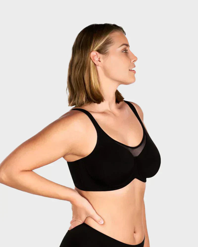 ⏳Last Day Special Price £7.99💐2026 NEW Minimizer Support Bra for Women✨Lifts & Shapes • 🙅‍♀️ No Side Spillage • 🤗 Wide Comfort Straps • 🌿 All-Day Support