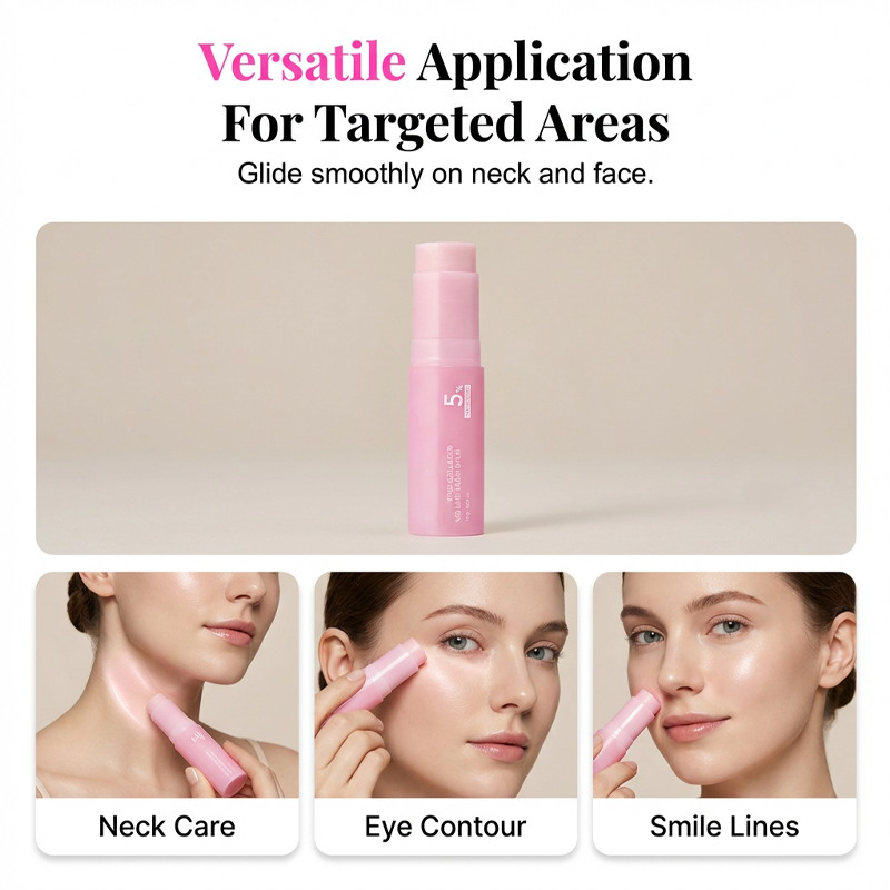 🏆 Last Day Buy 2 Get 1 Free💕 Pink Collagen Volume Multi Balm | All In One Volufiline, NAD Stick for Youthful-Looking