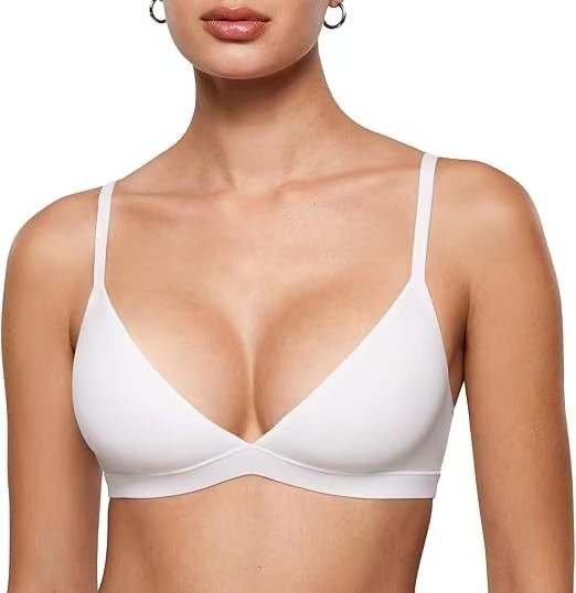 ⏳LAST DAY SALE ONLY ￡9.99!!💥80K+ SOLD💞Women's Wire-Free Jelly Support Triangle Bralette