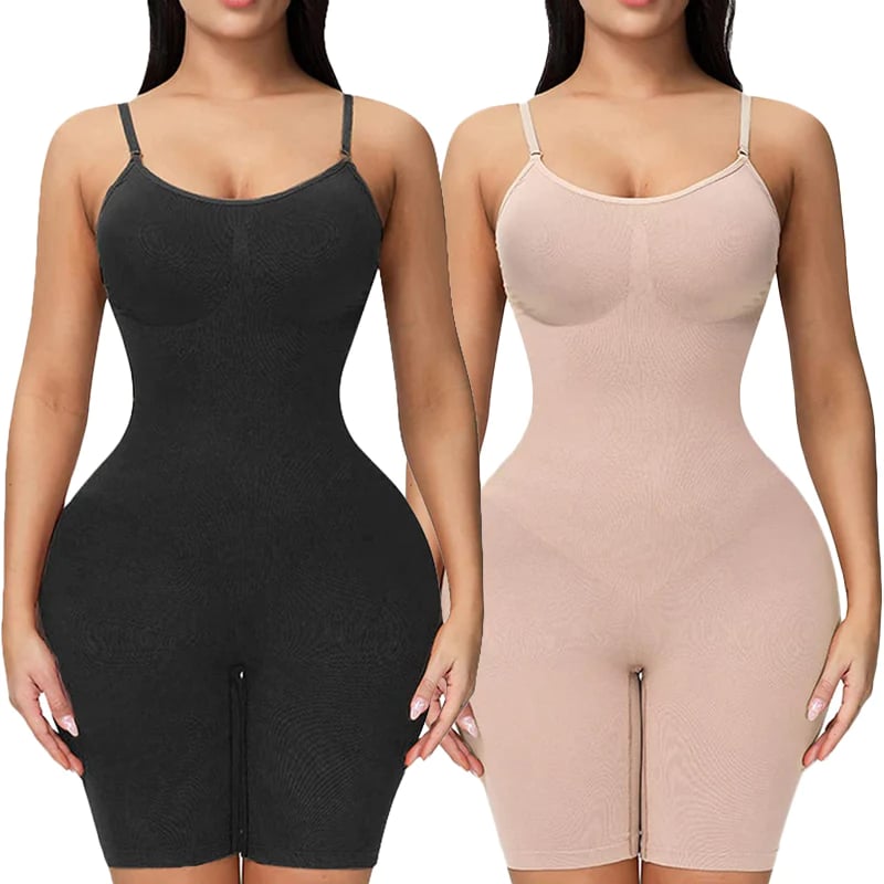 🔥LAST DAY SALE: ONLY ￡9.99!!🔥Tummy Control Seamless Butt-Lifting Bodysuit – Bathroom-Friendly Snap Design