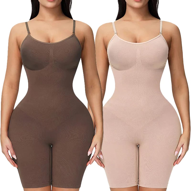 🔥LAST DAY SALE: ONLY ￡9.99!!🔥Tummy Control Seamless Butt-Lifting Bodysuit – Bathroom-Friendly Snap Design