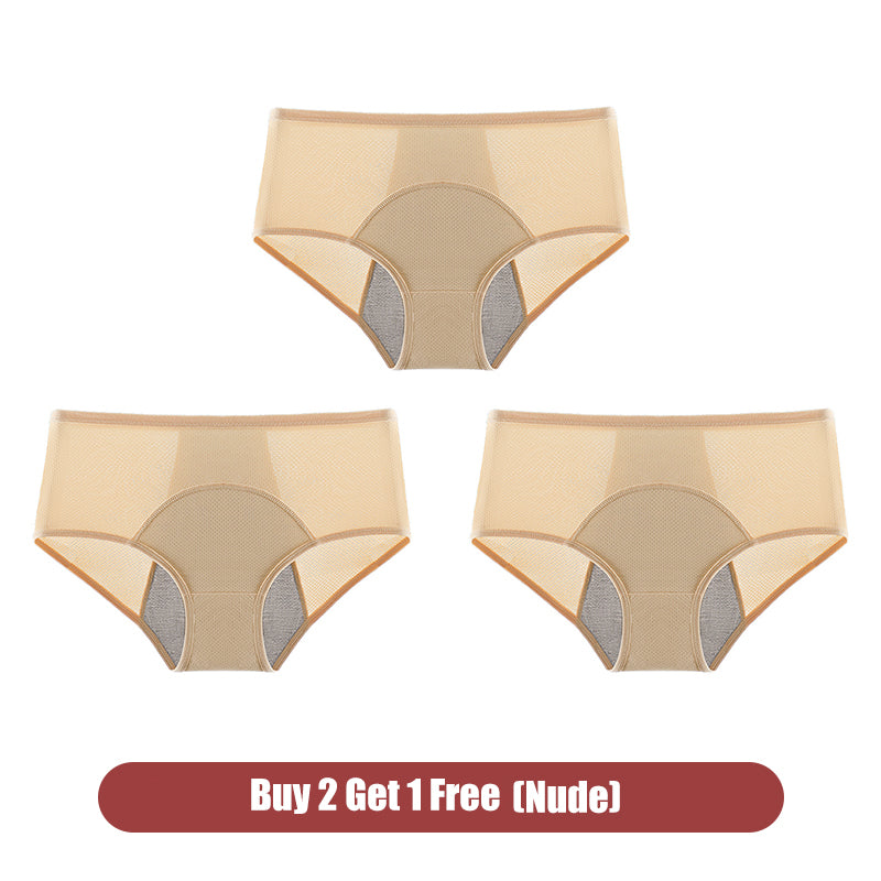 ⏳LAST DAY SALE: ￡8.99 FOR 3 PACKS!!🔥Women's Plus Size Cotton High Waisted Briefs 3-Pack