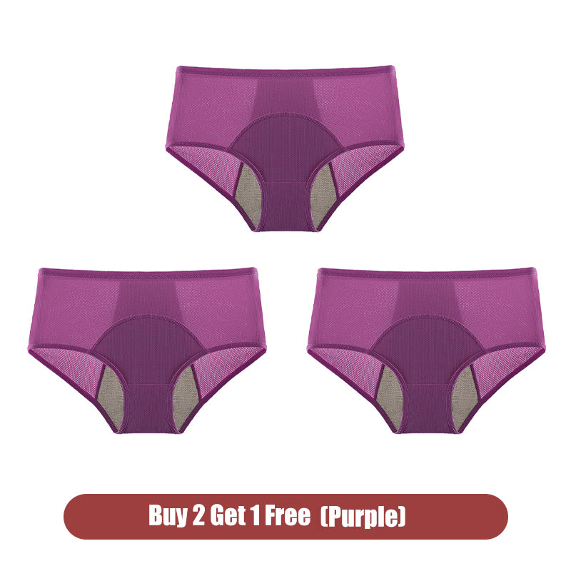 ⏳LAST DAY SALE: ￡8.99 FOR 3 PACKS!!🔥Women's Plus Size Cotton High Waisted Briefs 3-Pack