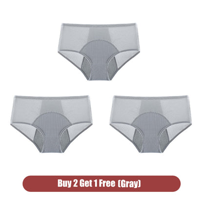 ⏳LAST DAY SALE: ￡8.99 FOR 3 PACKS!!🔥Women's Plus Size Cotton High Waisted Briefs 3-Pack
