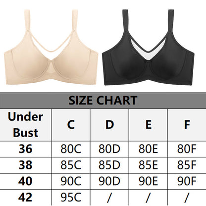 ⏳Last Day Special Price £7.99💐2026 NEW Minimizer Support Bra for Women✨Lifts & Shapes • 🙅‍♀️ No Side Spillage • 🤗 Wide Comfort Straps • 🌿 All-Day Support