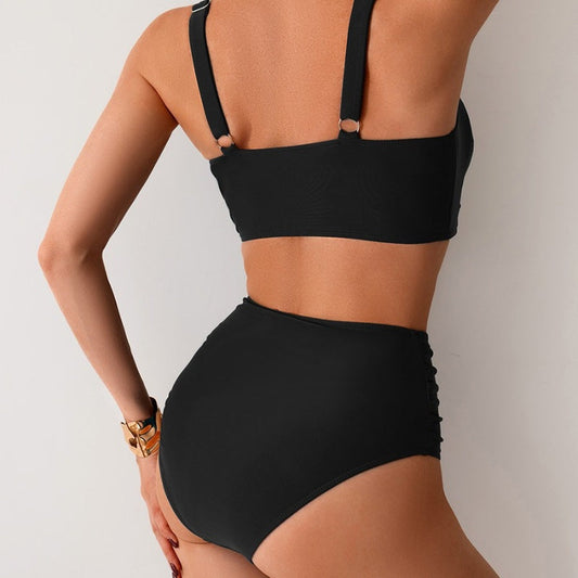 Chic Spaghetti Strap Bikini 2-Piece Set