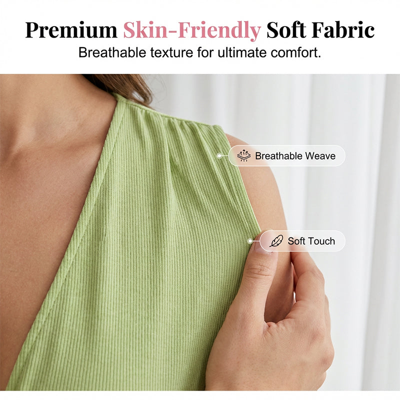 🏖️Summer Cool Deal: ONLY ￡15.99!!🌷👗Women's Sleeveless V-Neck Ruched Waist Romper