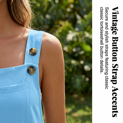 🌸 LIMITED TIME Special Price:💲27.99 ✨Sleeveless Wide-Leg Jumpsuit For Summer Breezes