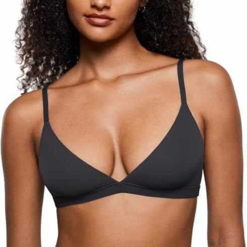 INLYRIC Women's Inbarely Plus Plunge Unlined Sexy Demi Balconette Bra