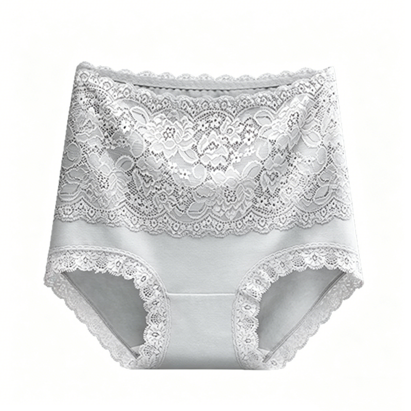 Women's High-Waist Lace Tummy Control Panties