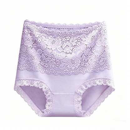Women's High-Waist Lace Tummy Control Panties