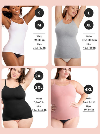 🔥Last 3 Hours- Special Price £8.99!!💝All Day Shaping Comfort Stretch Camisolei💖