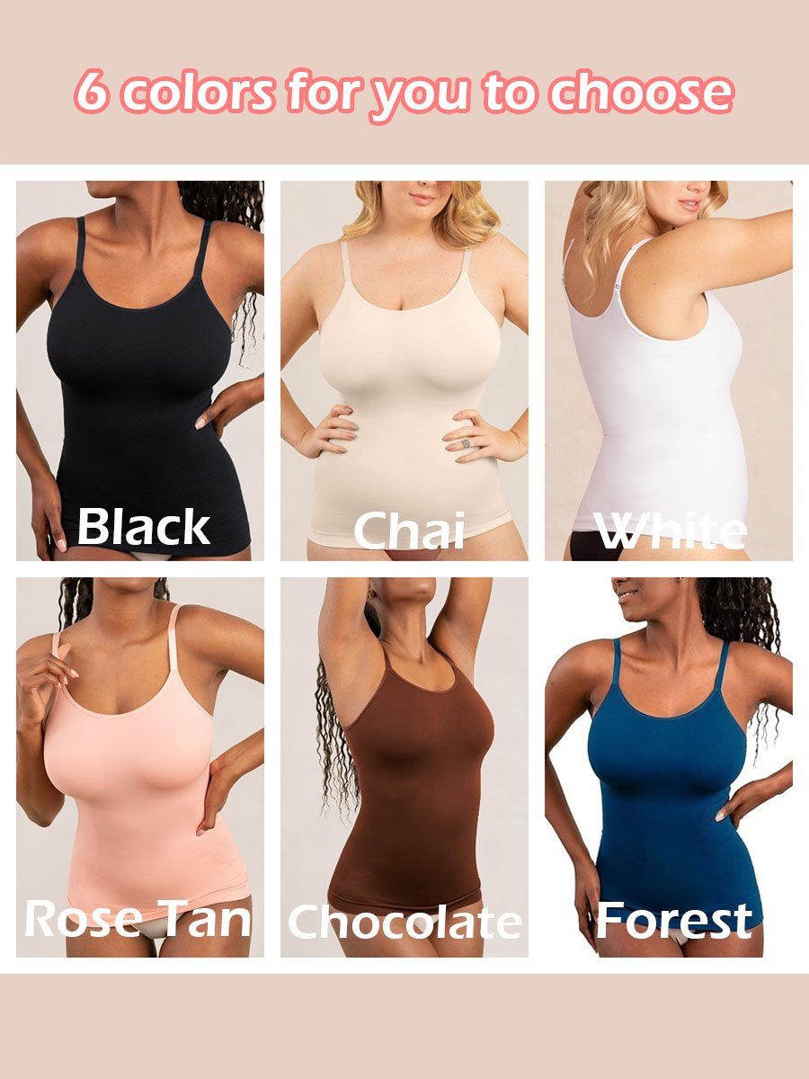 🔥Last 3 Hours- Special Price £8.99!!💝All Day Shaping Comfort Stretch Camisolei💖