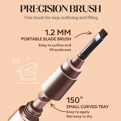 💖LAST DAY BUY 1 GET 1 FREE!💕BrowLuxe™ 4-Colour Tear-Off Brow Tint 🌈 – Waterproof 💧, Long-Lasting (Up to 3 Months!) ⏳ | Natural Definition & Effortless ‘Wild Brow’ Looks ✨