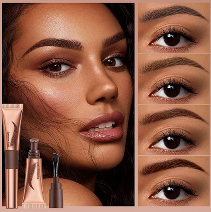 💖LAST DAY BUY 1 GET 1 FREE!💕BrowLuxe™ 4-Colour Tear-Off Brow Tint 🌈 – Waterproof 💧, Long-Lasting (Up to 3 Months!) ⏳ | Natural Definition & Effortless ‘Wild Brow’ Looks ✨